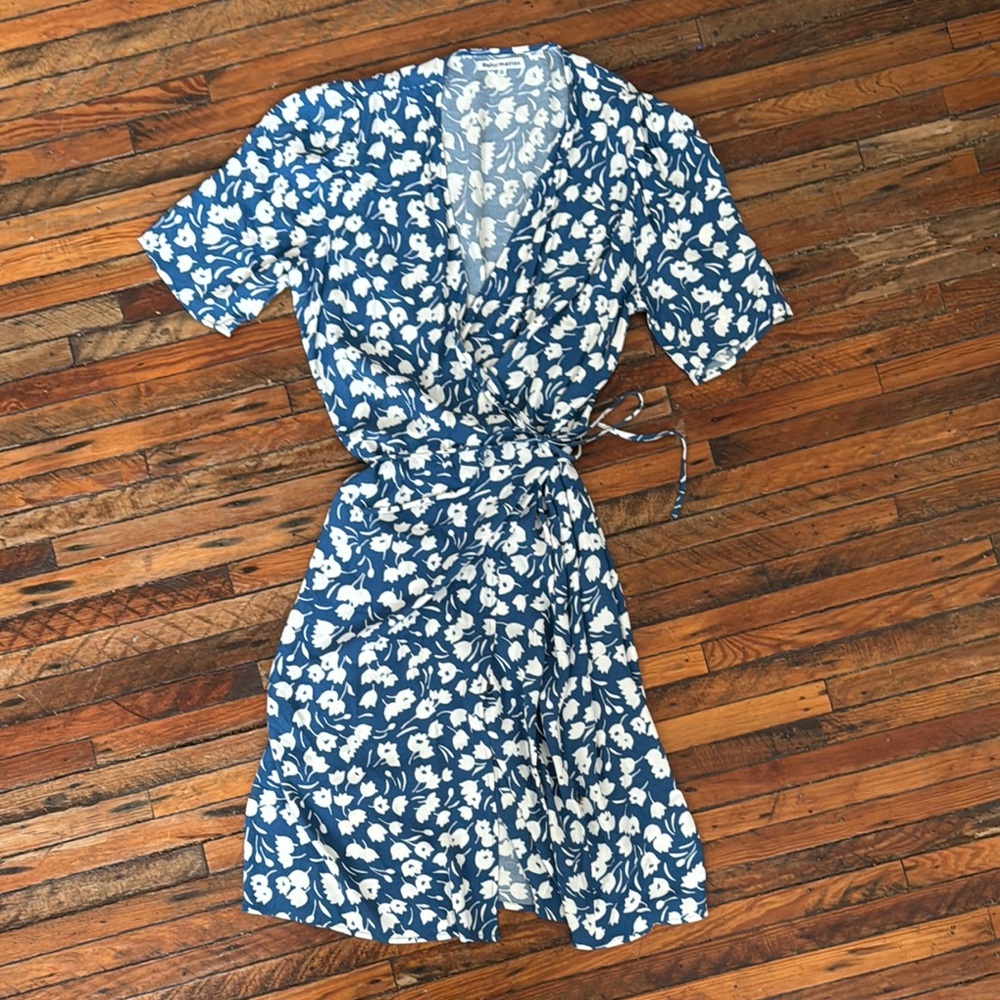 Reformation Laurent Wrap Dress XL